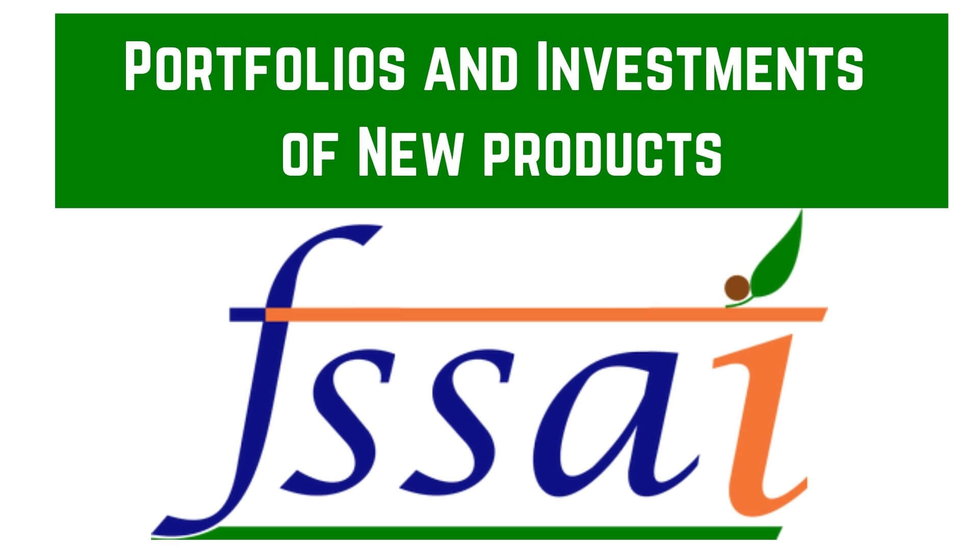 Which products need an FSSAI license? - IndiaFilings
