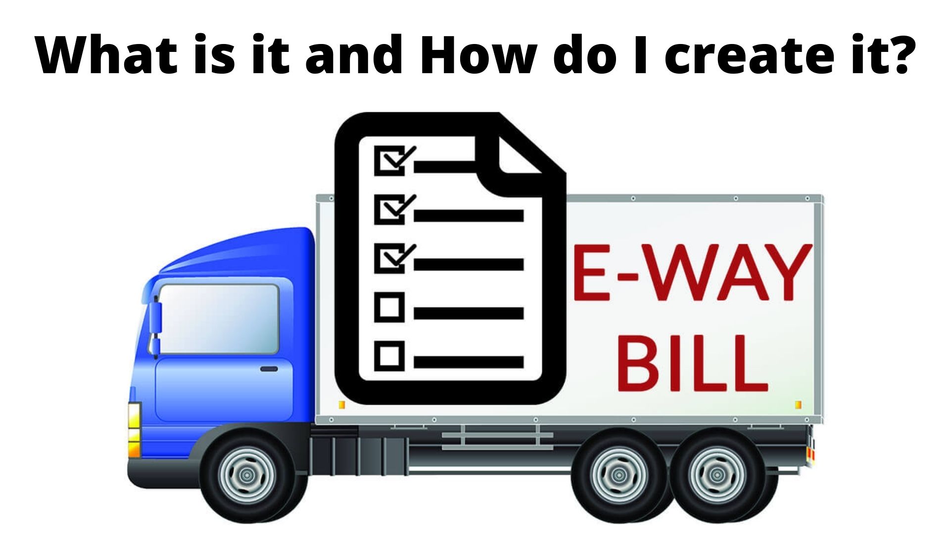 E way. Way Bill. ООО 